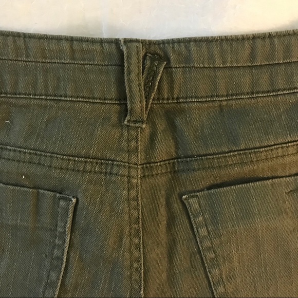 Tilly’s Olive Green Shorts with Crochet Detailing - Picture 10 of 12